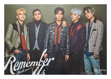 DAY6 4th Mini Album Remember Us : Youth Part 2 Official Poster - Photo Concept Group