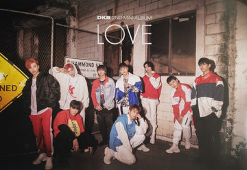 DKB 2nd Mini Album LOVE Official Poster - Photo Concept 1