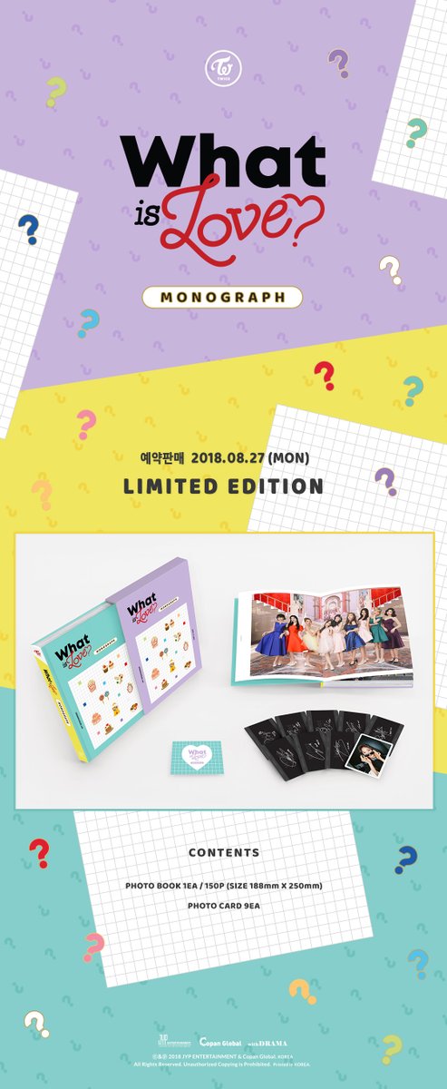 Twice Monograph What Is Love?