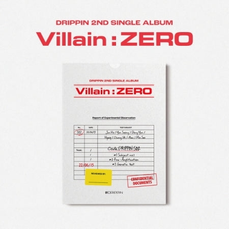 Drippin 2nd Single Album - Villain : Zero