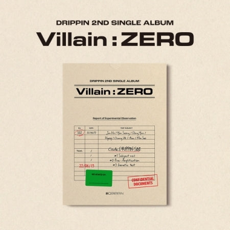 Drippin 2nd Single Album - Villain : Zero