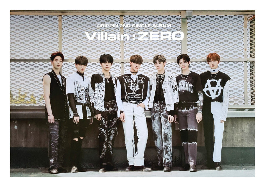 Drippin 2nd Single Album Villain : Zero Official Poster - Photo Concept B