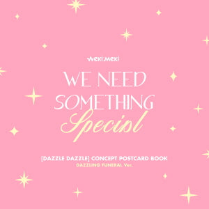 Weki Meki Digital Single [Dazzle Dazzle] Official Merchandise - Concept Postcard Book