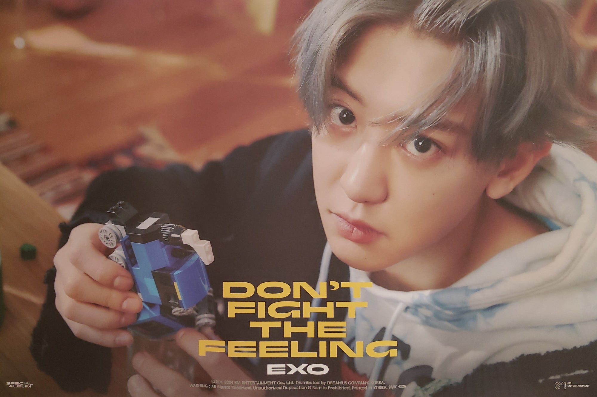 EXO SPECIAL ALBUM DON&#39;T FIGHT THE FEELING (EXPANSION VER) Official Poster - Chanyeol Version