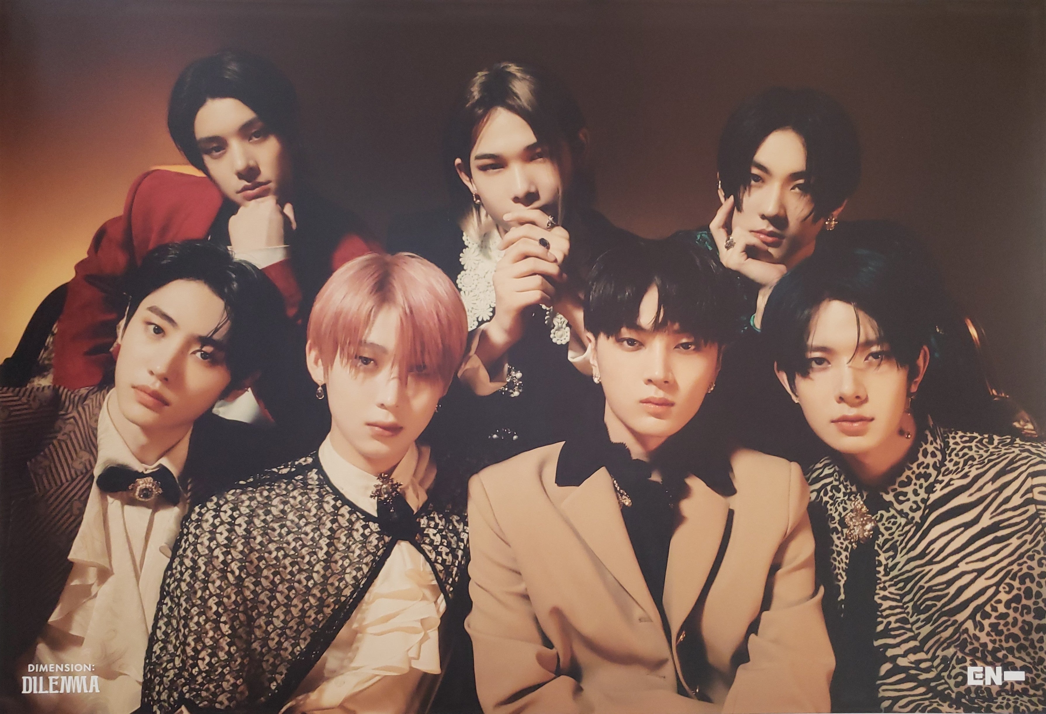 Enhypen 1st Album Dimension: Dilemma Official Poster - Photo