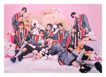 Epex 4th EP Album Prelude of Love Chapter 1 'Puppy Love' Official Poster - Photo Concept Puppy