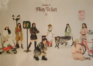 FROMIS_9 2ND SINGLE ALBUM 9 WAY TICKET Official Poster - Photo Concept 1