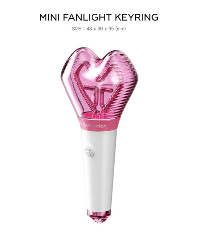 Girls&#39; Generation - Official Mini Light Stick Keyring