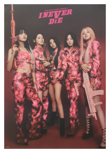 (G)I-DLE 1st Album I Never Die Official Poster - Photo Concept Chill