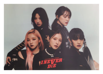 (G)I-DLE 1st Album I Never Die Official Poster - Photo Concept Risky