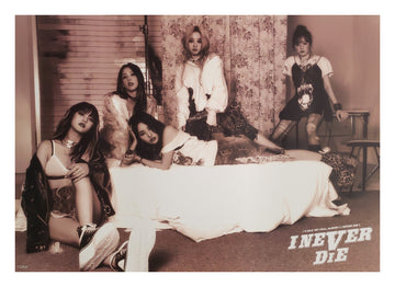 (G)I-DLE 1st Album I Never Die Official Poster - Photo Concept Spoiled