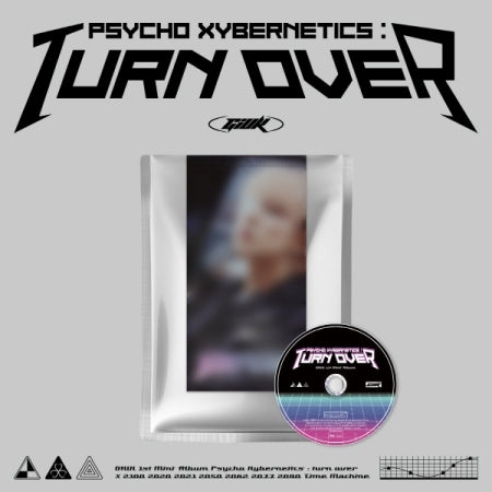 GIUK 1st Mini Album - Psycho Xybernetics : TURN OVER