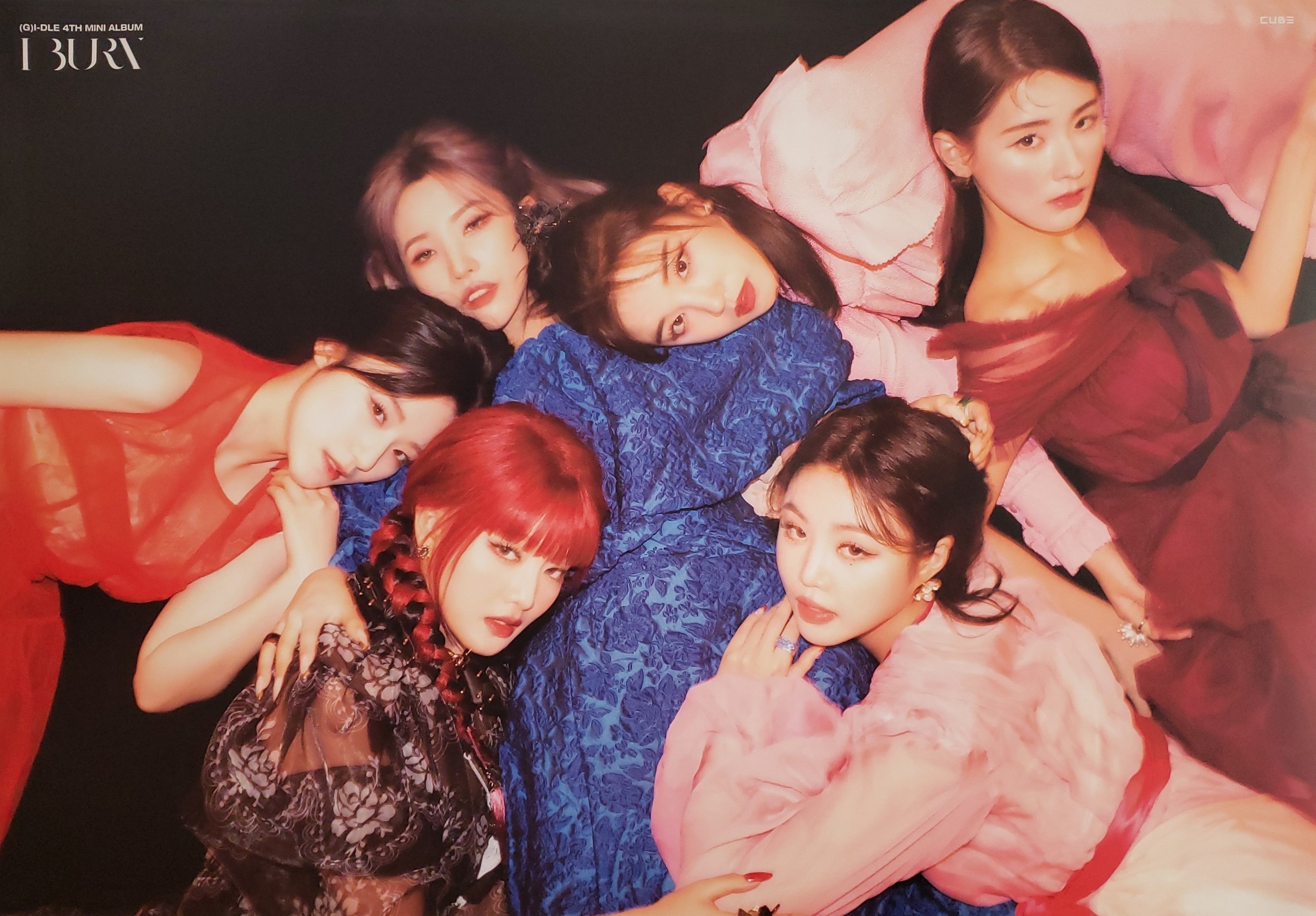 (G)I-DLE  I BURN ミニアルバム　3枚セット GIDLE I BURN 4TH MINI ALBUM | 3 ALBUMS SET - Kpop USA
