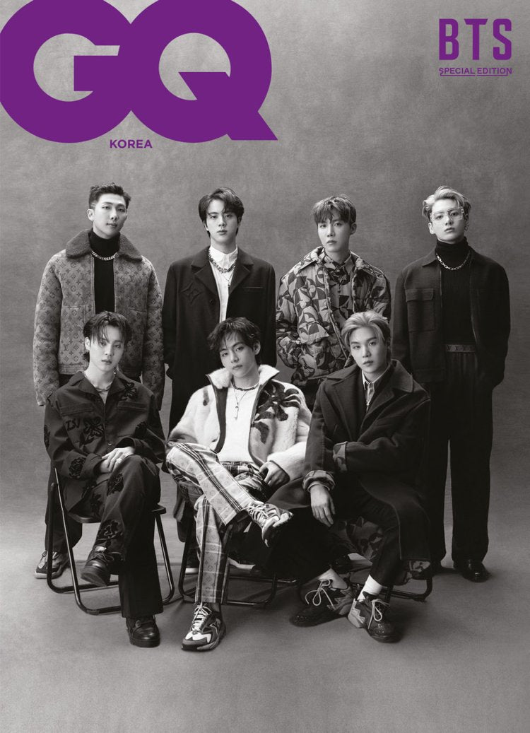 GQ Korea January 2022 [Cover: BTS]