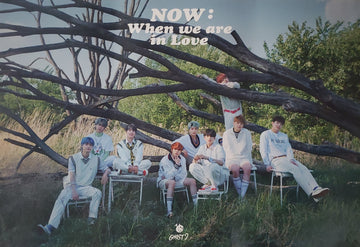 GHOST9 4TH MINI ALBUM NOW : WHEN WE ARE IN LOVE Official Poster - Photo Concept