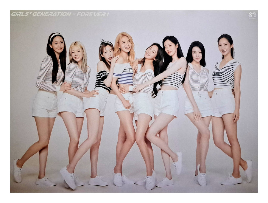 Girls' Generation 7th Album Forever 1 (Deluxe Edition) Official Poster - Photo Concept 2