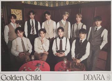 Golden Child 2nd Album Repackage DDARA Official Poster - Photo Concept A