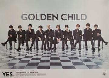 Golden Child 5th Mini Album YES. Official Poster - Photo Concept 1