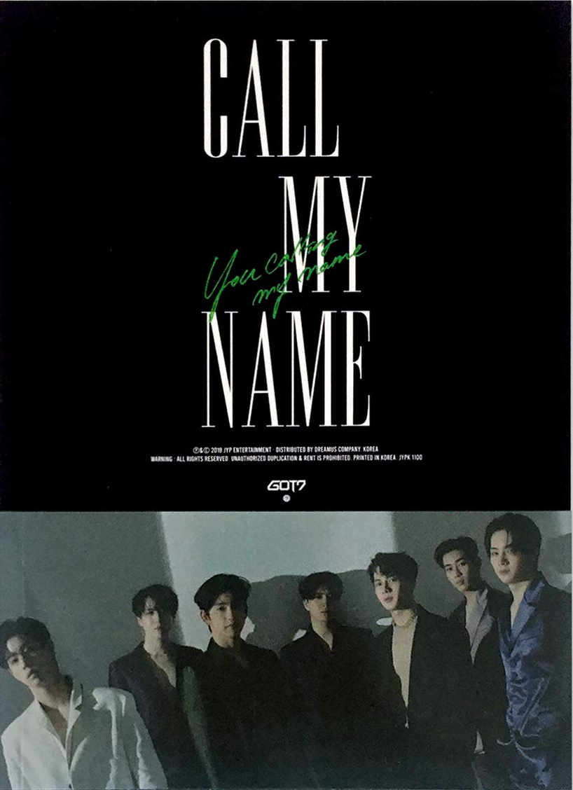 Got7 10th Mini Album - Call My Name – Choice Music LA