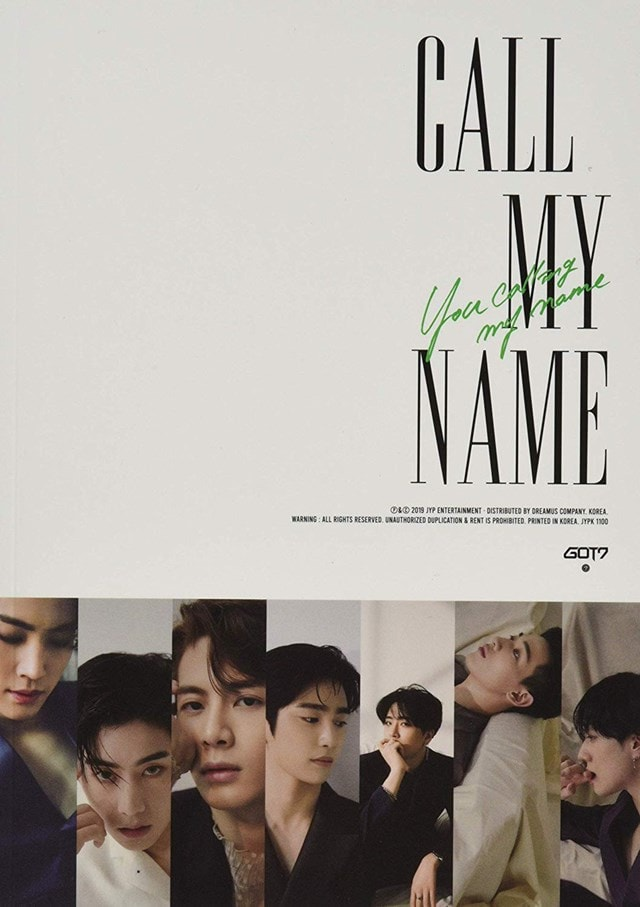 Got7 10th Mini Album - Call My Name – Choice Music LA
