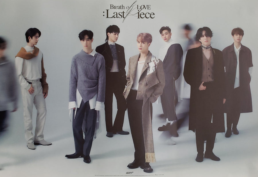 GOT7 4th Album Breath of Love : Last Piece Official Poster - Photo Concept 1