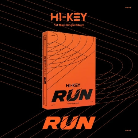 H1-Key 1st Maxi Single Album - Run