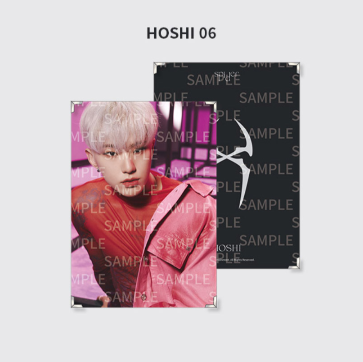 SEVENTEEN HOSHI Mixtape &#39;Spider&#39; Goods - Premium Photo