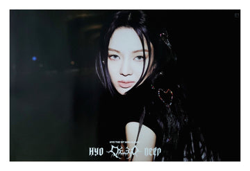 Hyo 1st Mini Album Deep (Illusion Version) Official Poster - Photo Concept 2