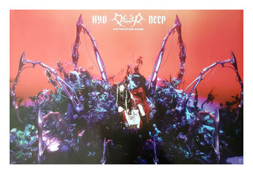 Hyo 1st Mini Album Deep (Posion Version) Official Poster - Photo Concept 2