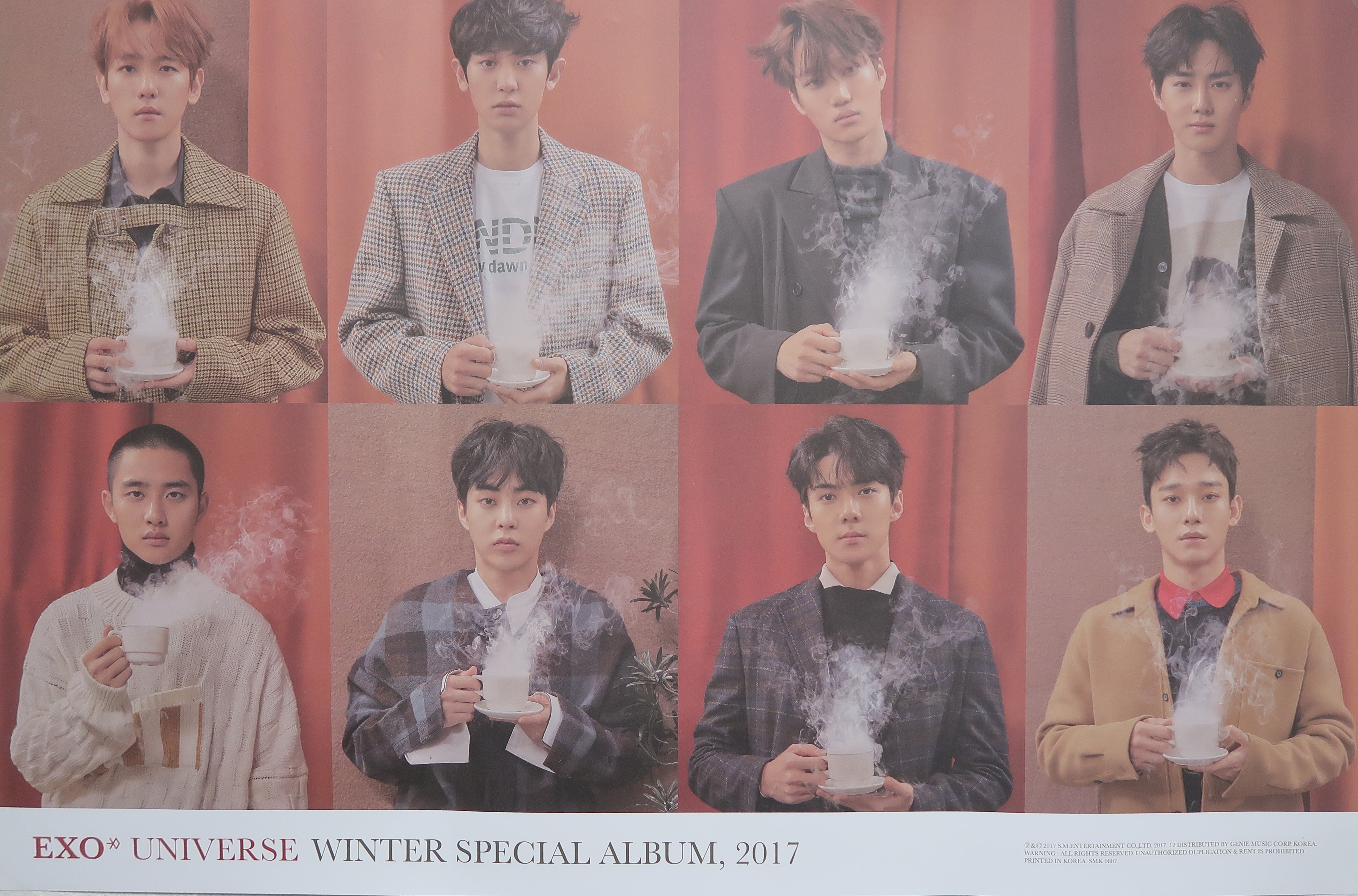 EXO Universe Special Winter Album OFFICIAL POSTER – Choice Music LA