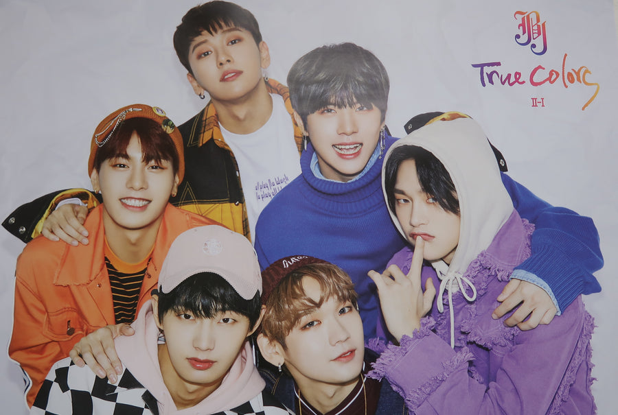 JBJ 2nd Mini Album True Colors Official Poster - Photo Concept II - I