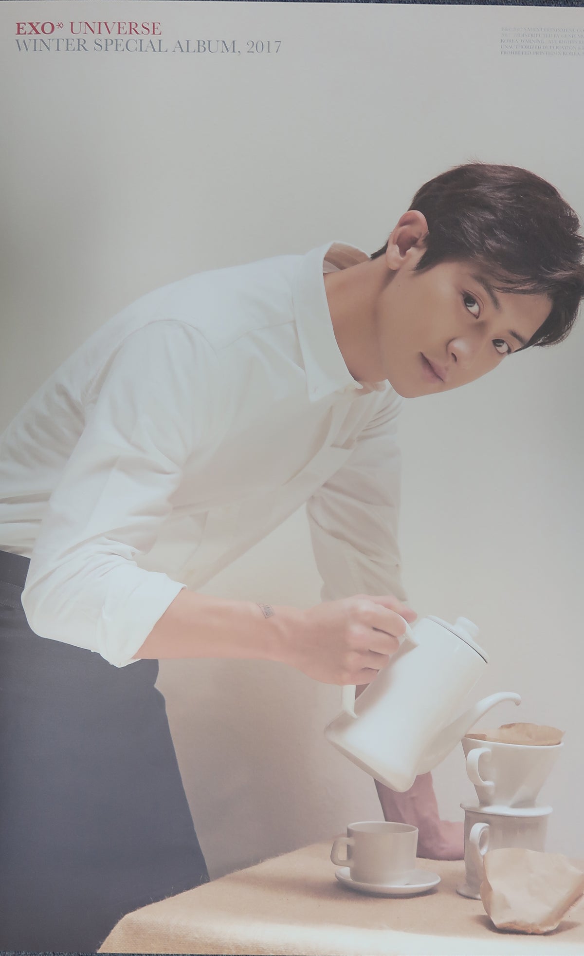 Exo Universe Winter Special Album - Limited Edition Member Poster