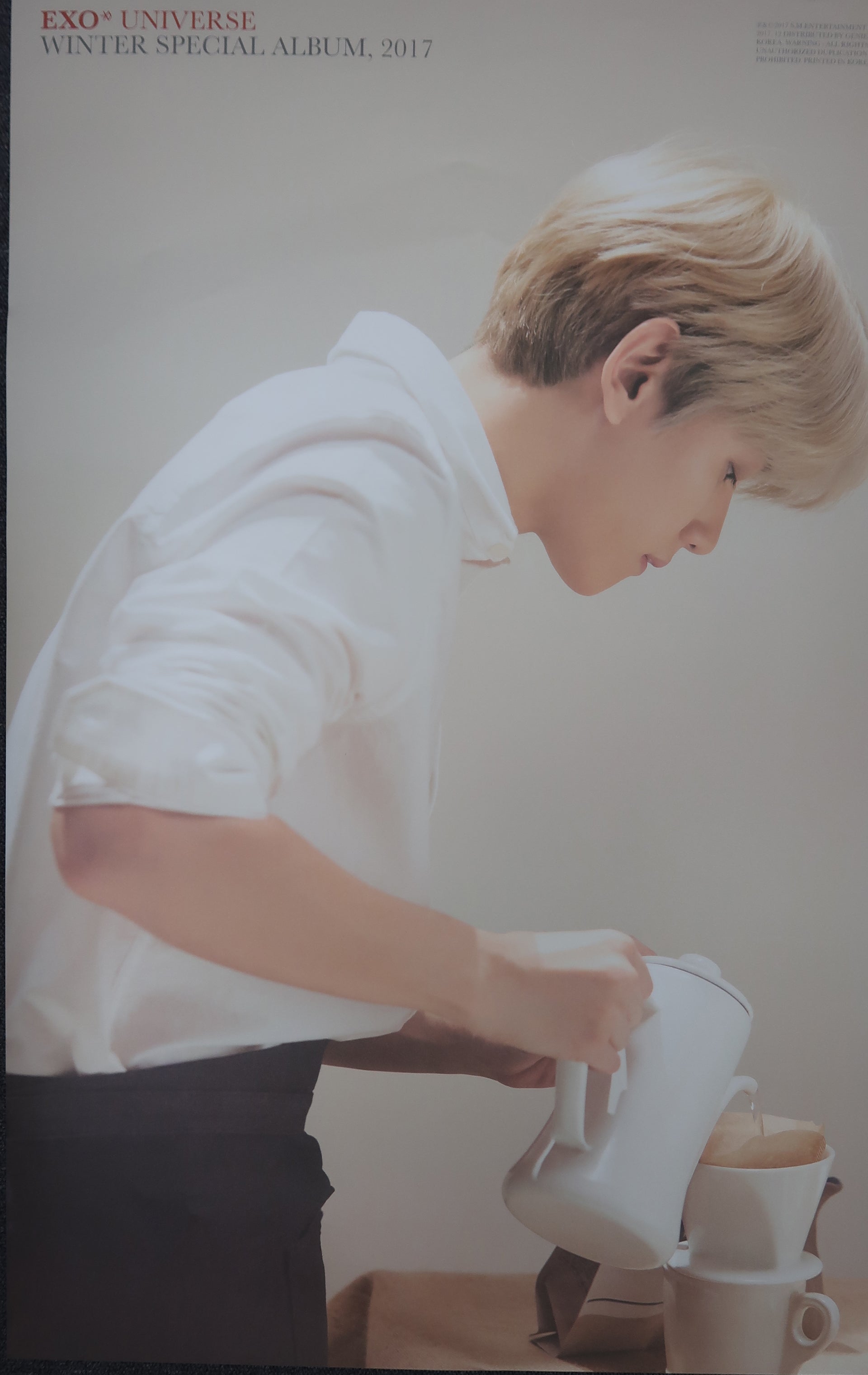 Exo Universe Winter Special Album - Limited Edition Member Poster