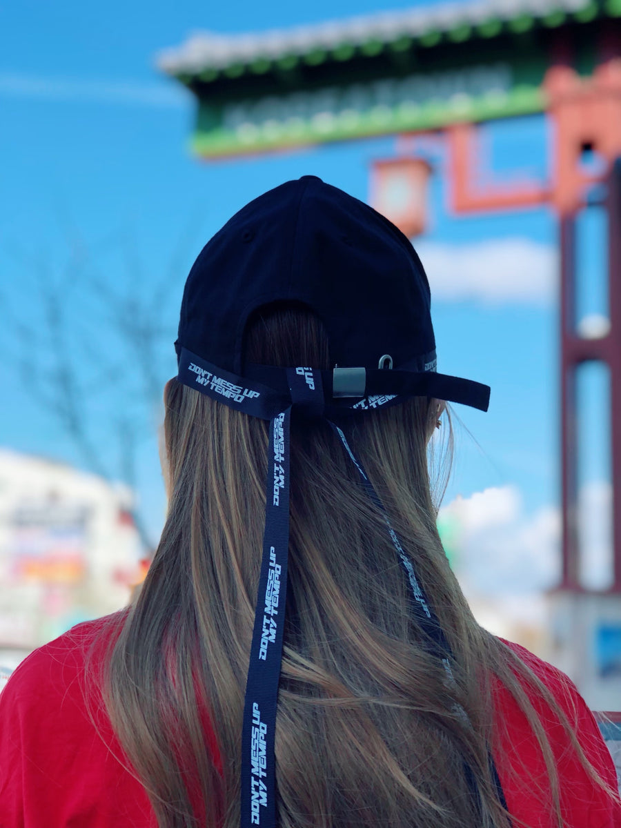 Exo 'Don't Mess Up My Tempo' Dad Hat with Extended Ribbon