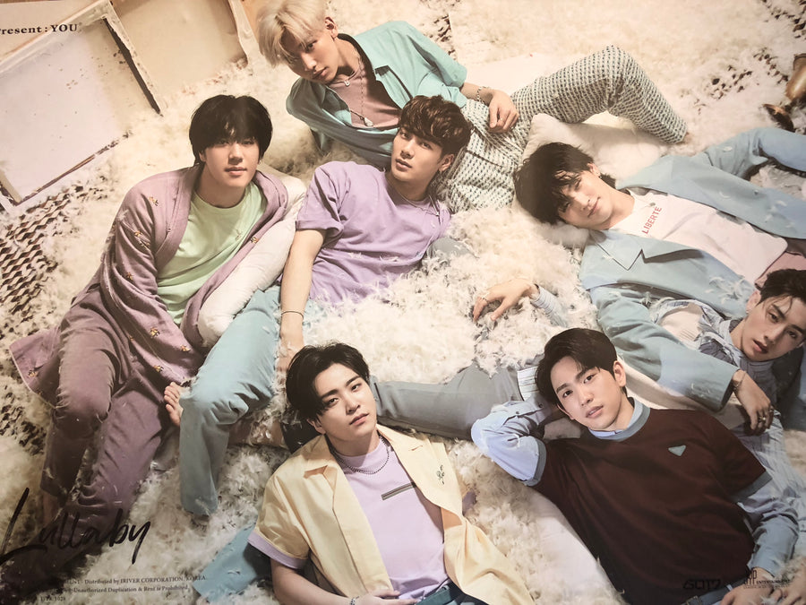 GOT7 3rd Album Present: You Official Poster - Photo Concept 1