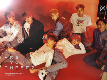 Monsta X 2nd Album Take.1 [Are You There?] Official Poster - Photo Concept 3