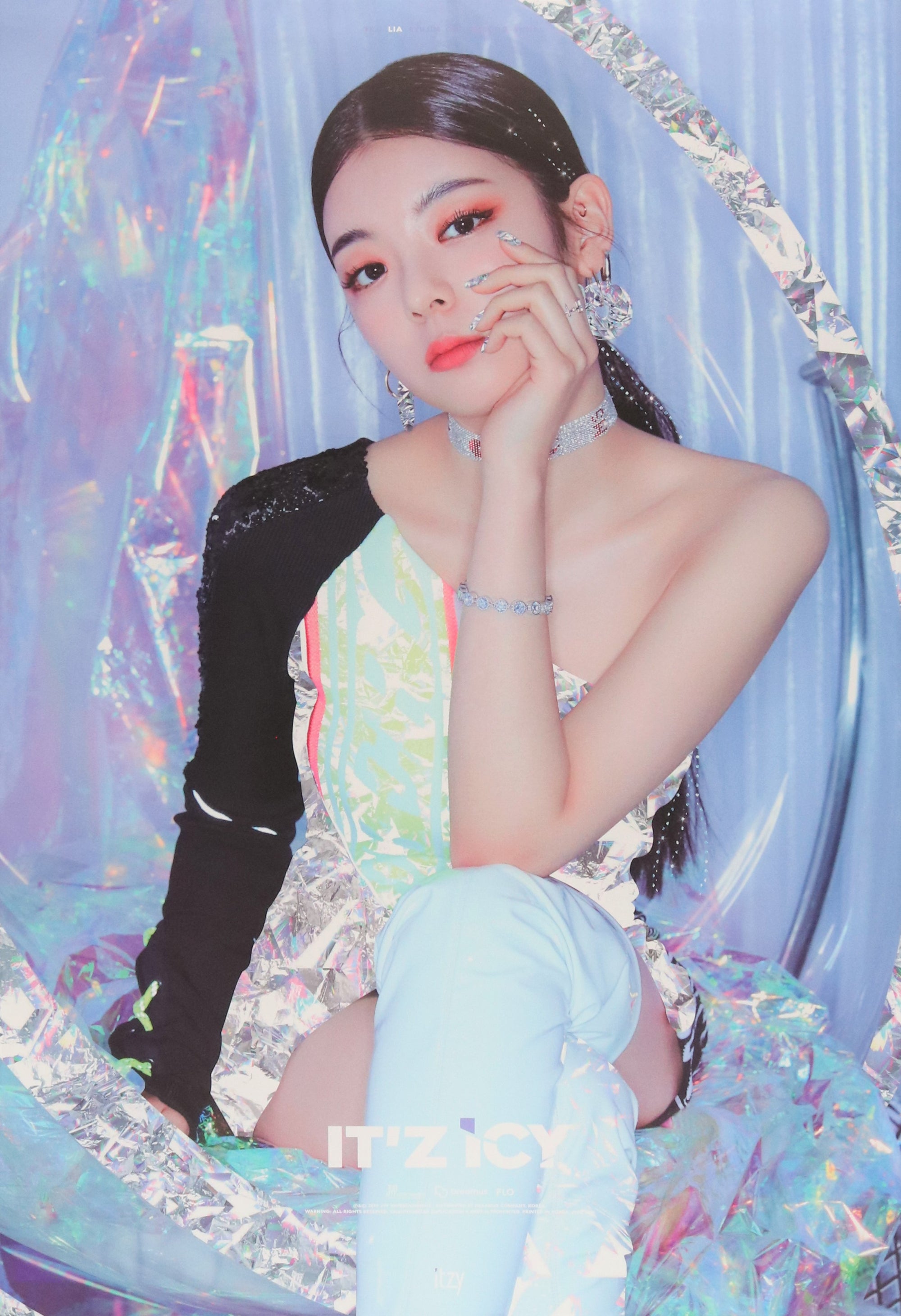 ITZY IT&#39;Z ICY Official Poster - Lia Photo Concept