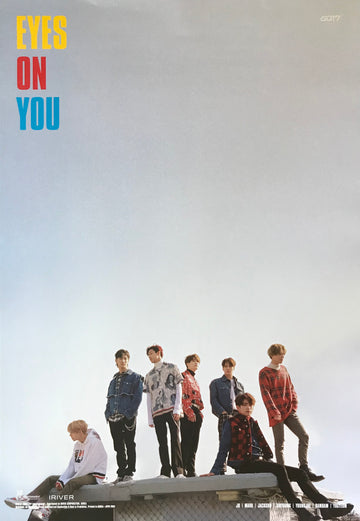 GOT7 Mini Album EYES ON YOU Official Poster - Photo Concept 3