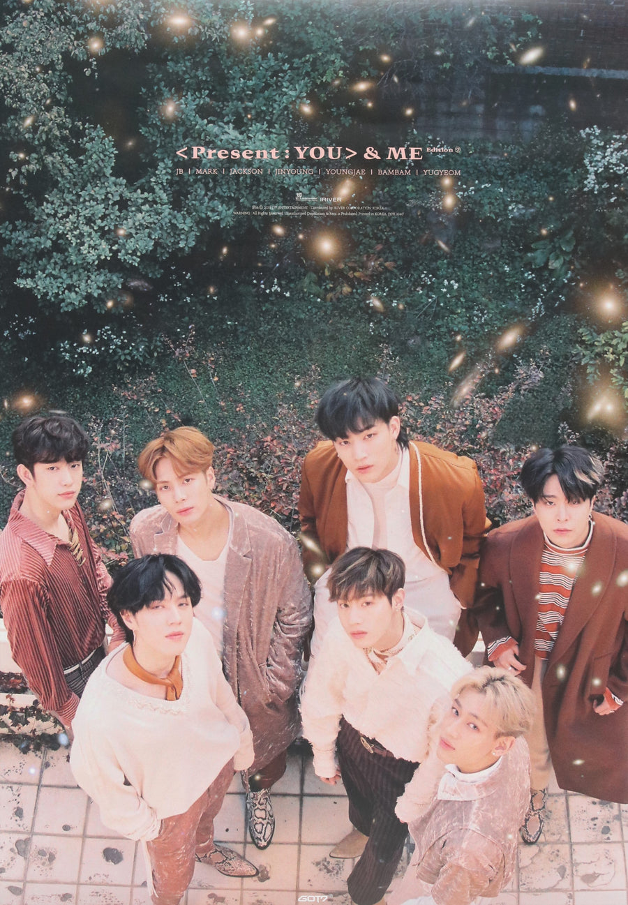 GOT7 Present You and Me Official Poster - Photo Concept 2