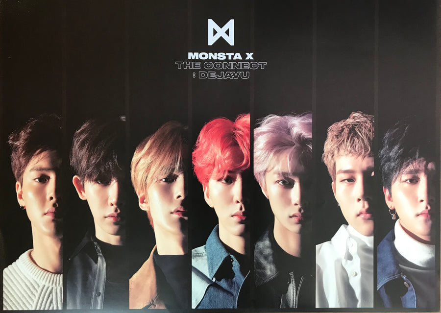 Monsta X 6th Mini Album - THE CONNECT : DEJAVU Official Poster - Photo Concept B