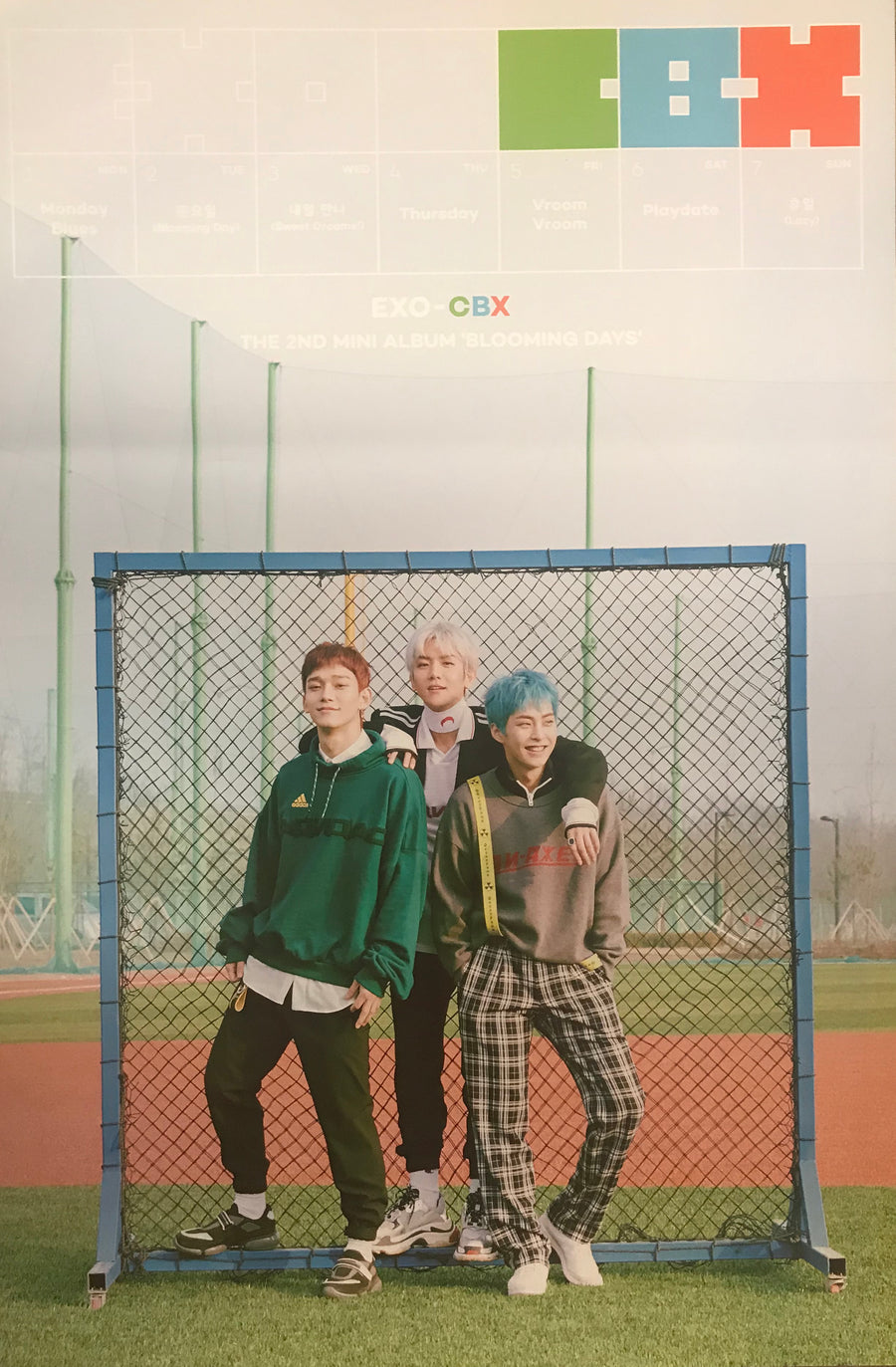 EXO-CBX 2nd Mini Album Blooming Days Official Poster - Photo Concept 3