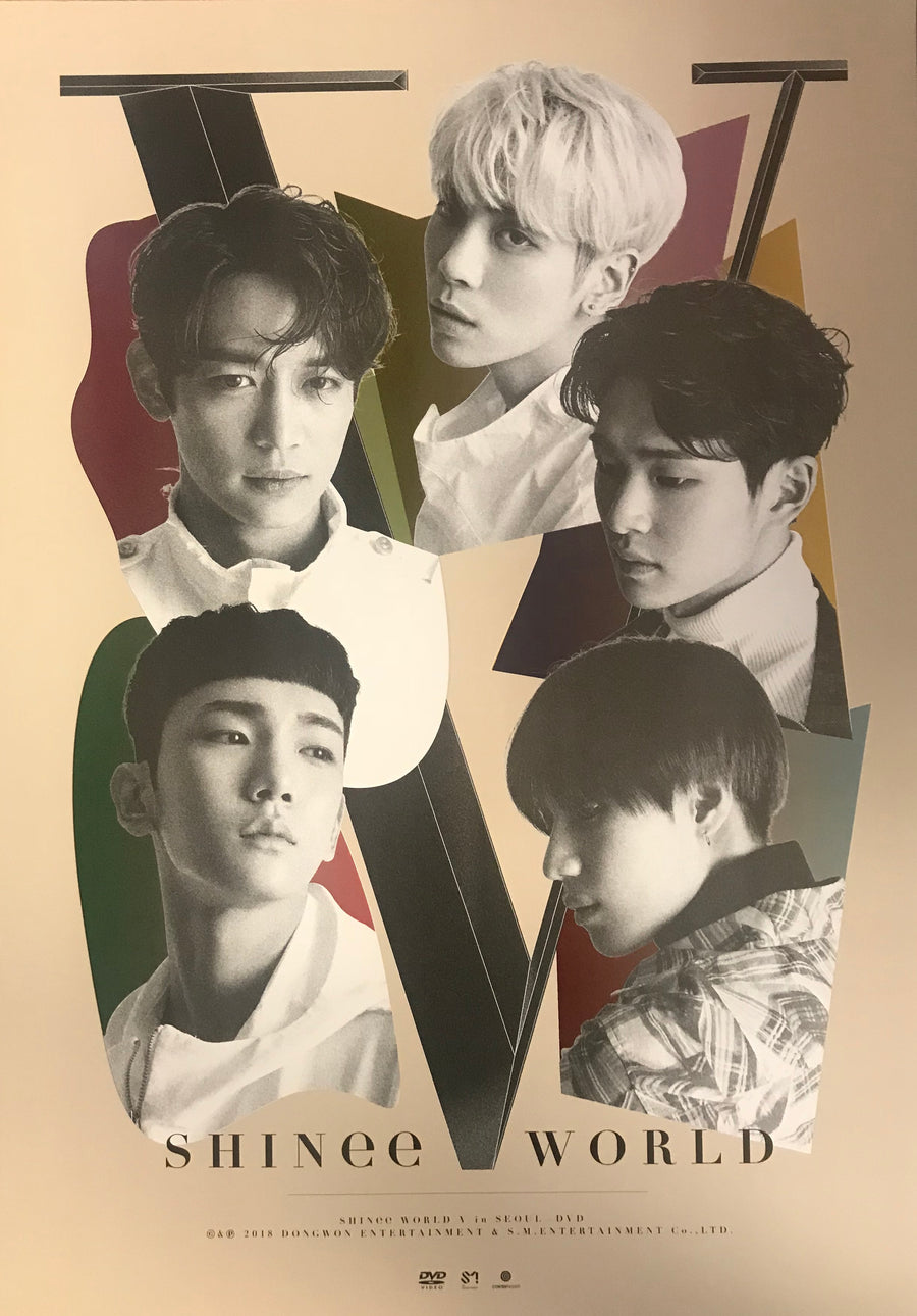 SHINee World V in Seoul Official Poster - Photo Concept 1