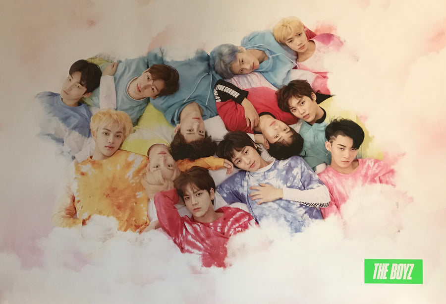 The Boyz 2nd Mini Album The Start Official Poster - Photo Concept Set