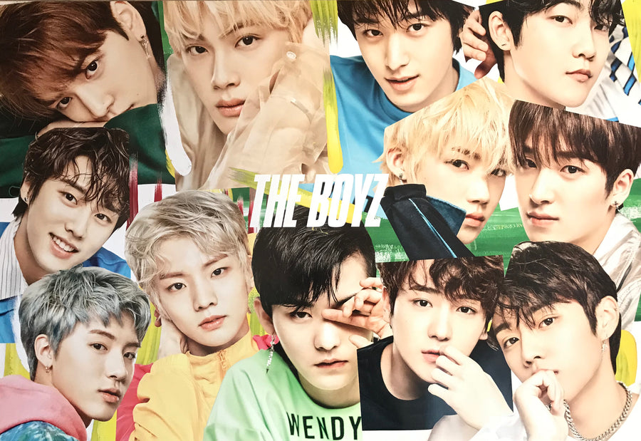 The Boyz 2nd Mini Album The Start Official Poster - Photo Concept Ready