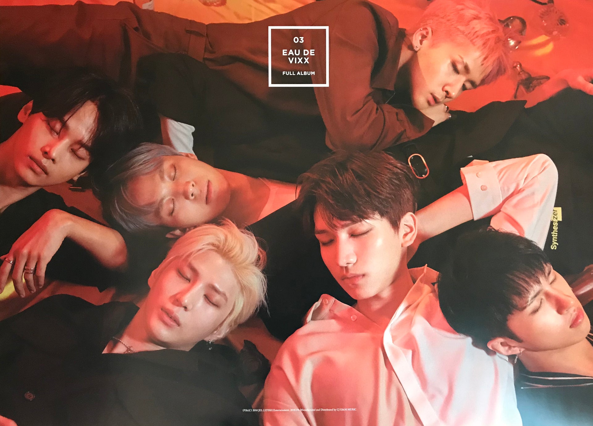 VIXX 3rd Album EAU DE VIXX Official Poster - Photo Concept A
