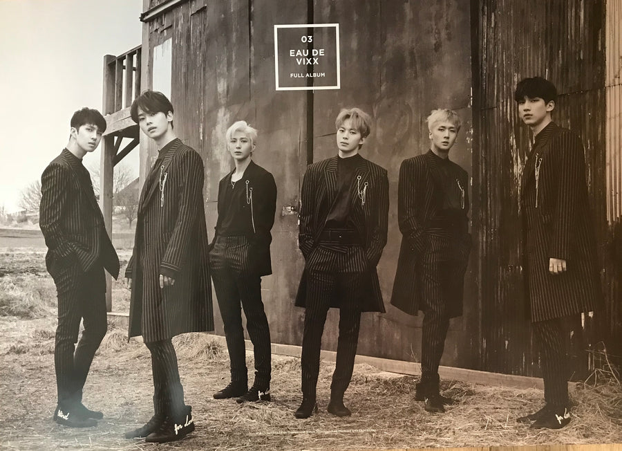 VIXX 3rd Album EAU DE VIXX Official Poster - Photo Concept B