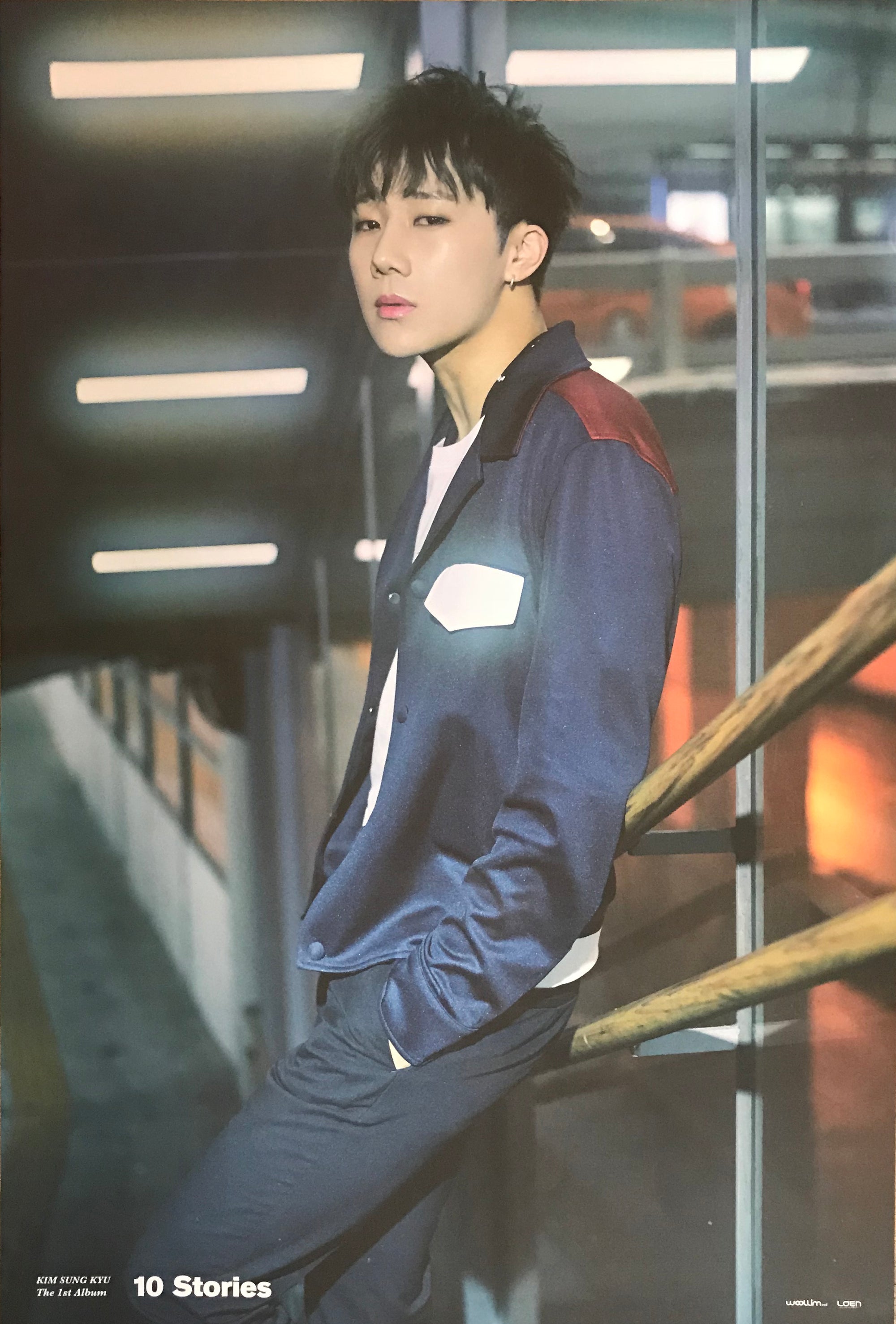 Kim Sung Gyu 1st Album 10 Stories Official Poster - Photo Concept 1