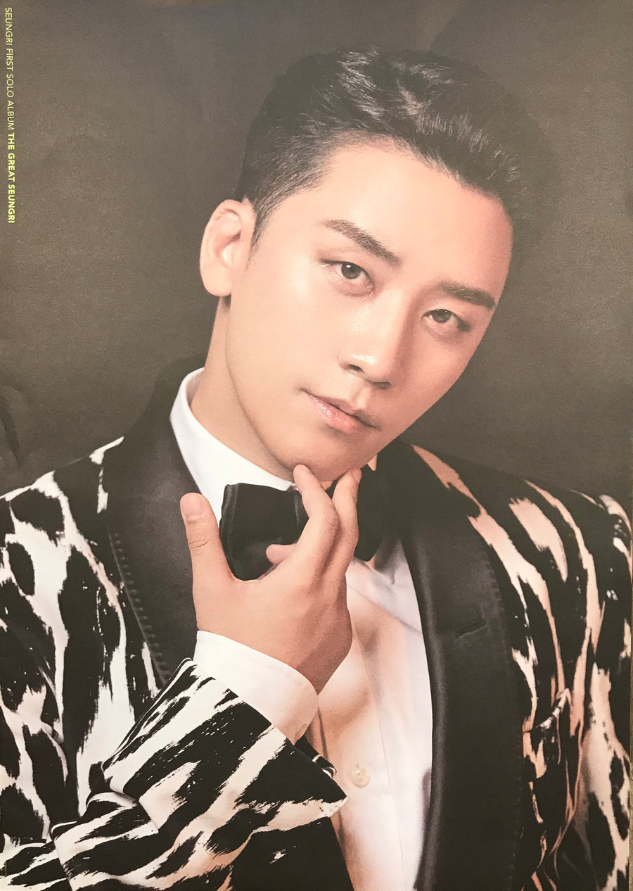 Seungri 1st Album [The Great Seungri] Official Poster (Two-Sided)