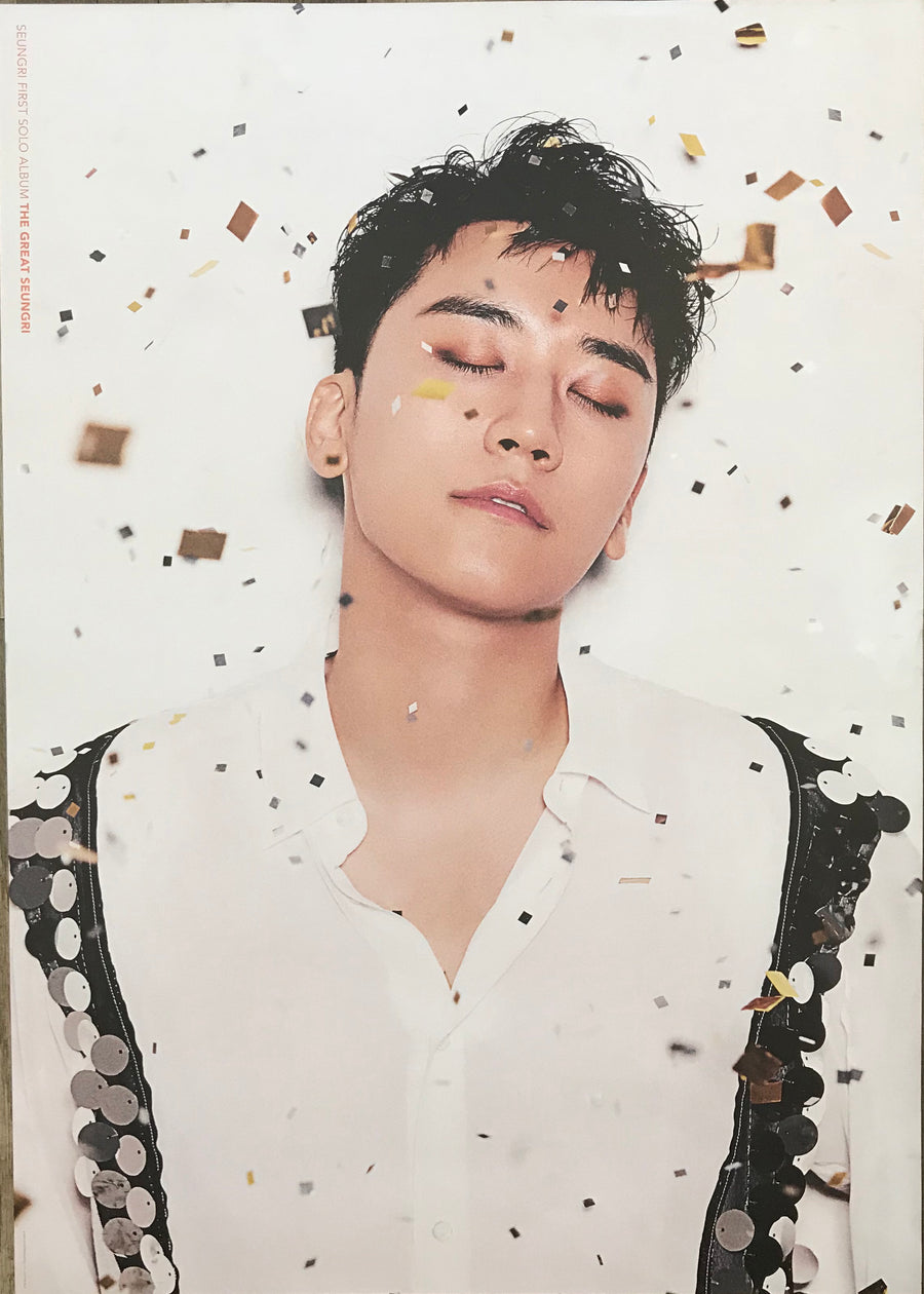 Seungri 1st Album [The Great Seungri] Official Poster (Two-Sided)
