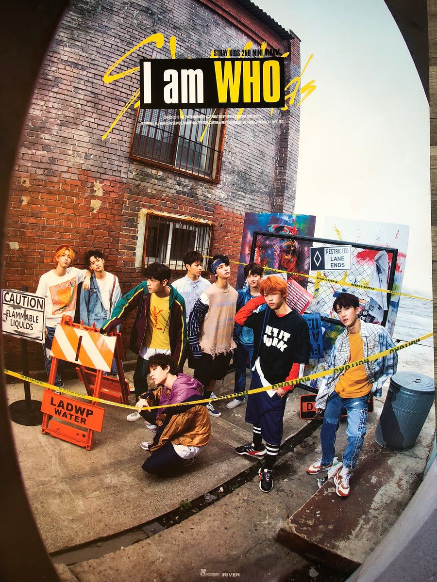 Stray Kids 2nd Mini Album [I Am Who] Official Poster - Photo Concept 2